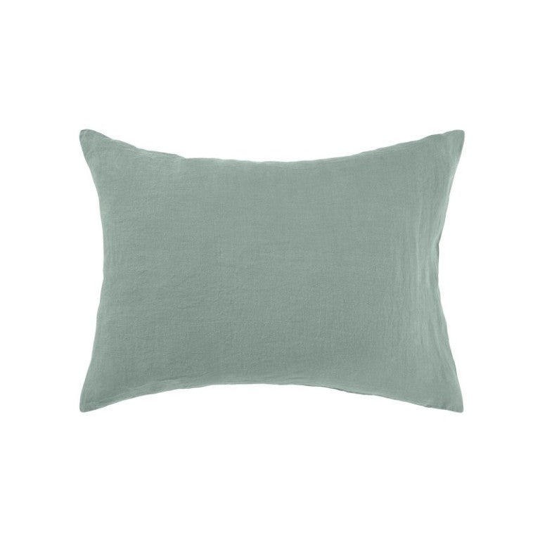 Hørpude, 60x40, Sage - Linge Particulier