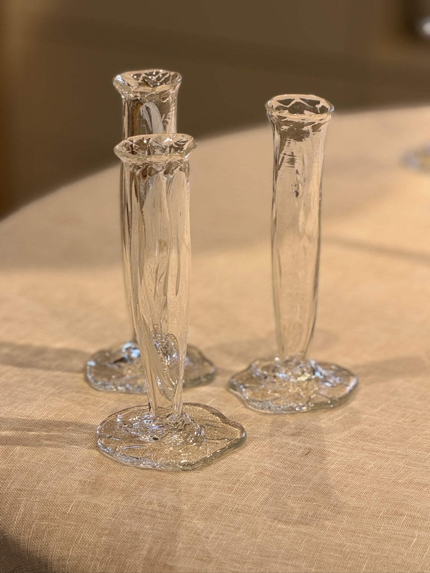 Håndlavet vase m. genbrugsglas - Marie Breyen