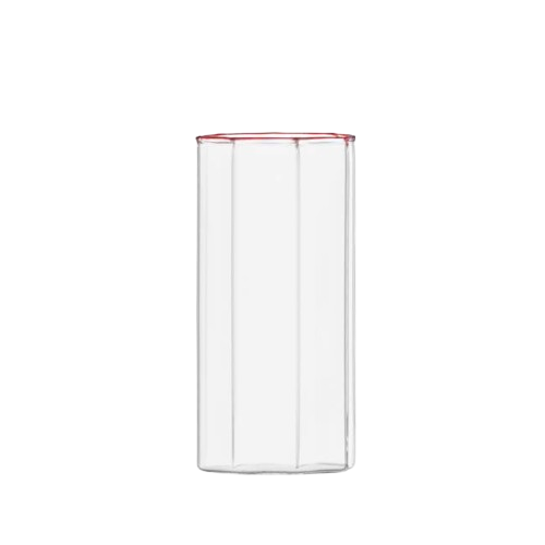 OCTAVE longdrink glass red