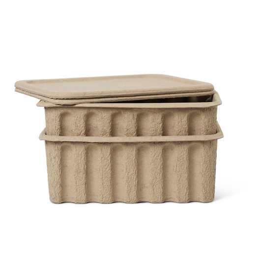 Paper Pulp Box - Set of 2