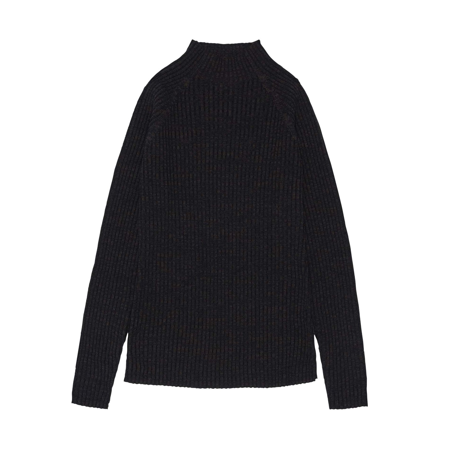 High Neck Blouse, dark navy- FUB