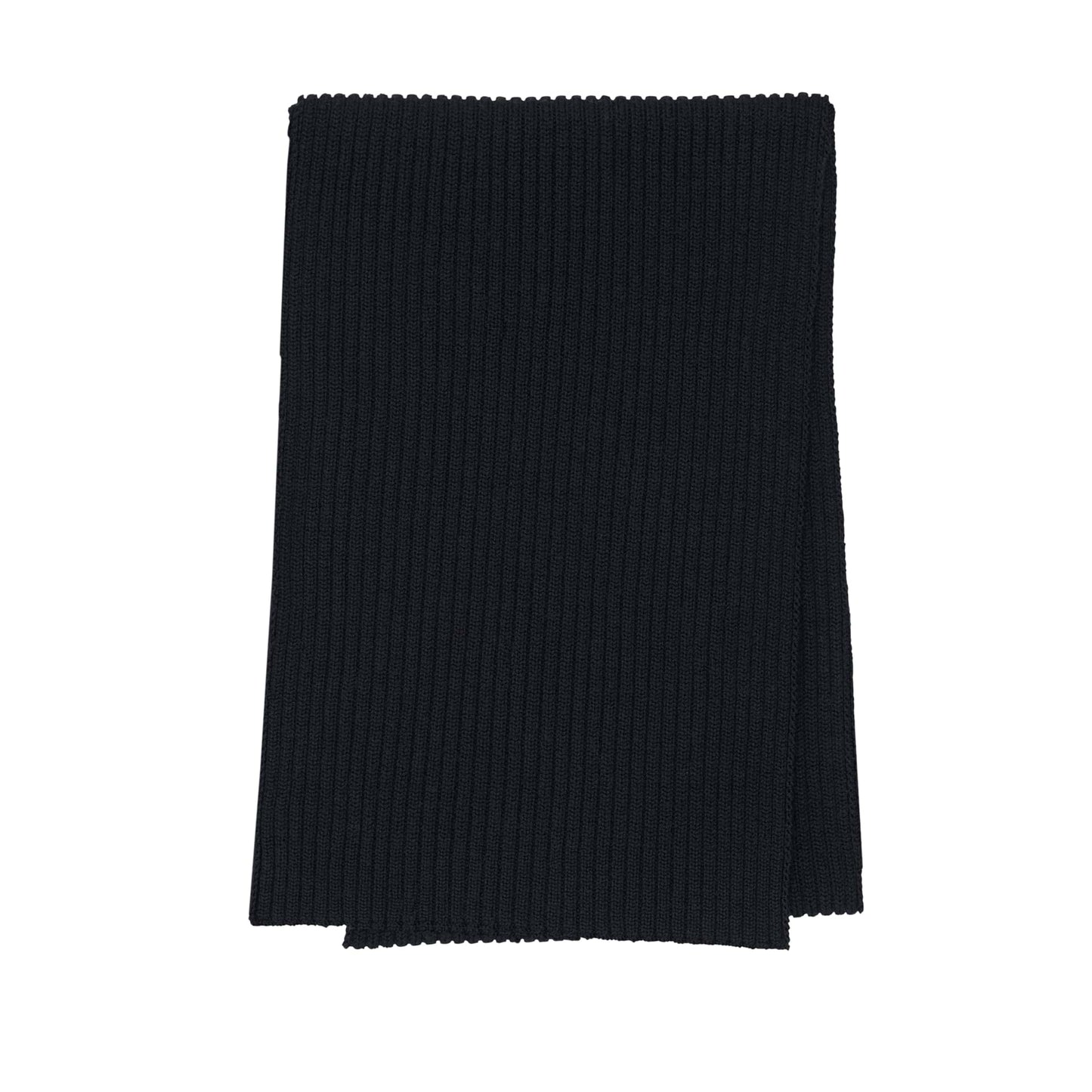 Merino Scarf, dark navy - FUB