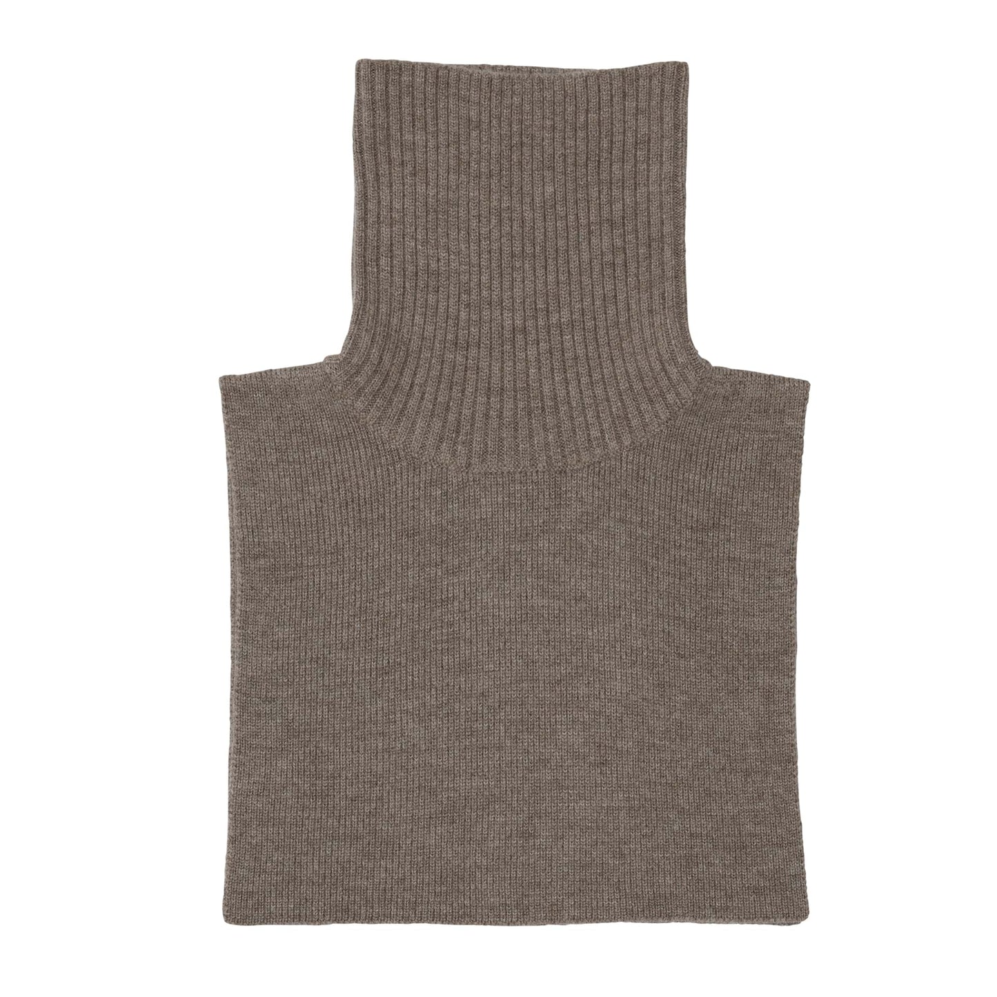 Merino Neckwarmer, beige melange