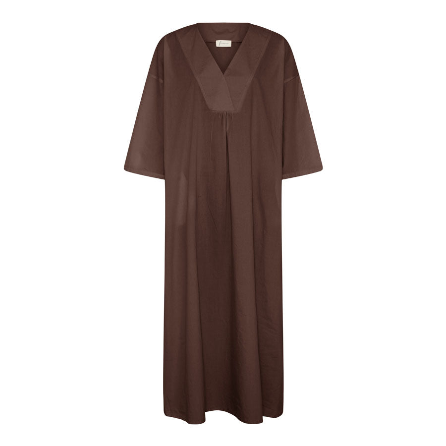 Palma kjole, Coffee Quartz Brown - Frau