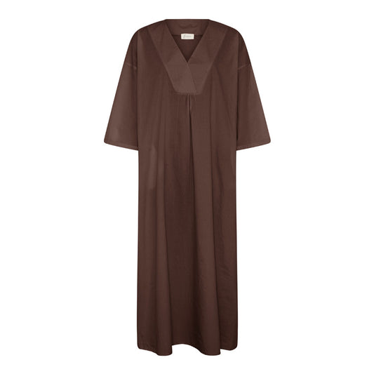 Palma kjole, Coffee Quartz Brown - Frau