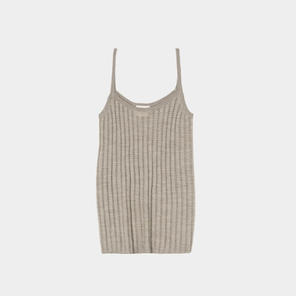 Camisole, Oat Melange - FUB