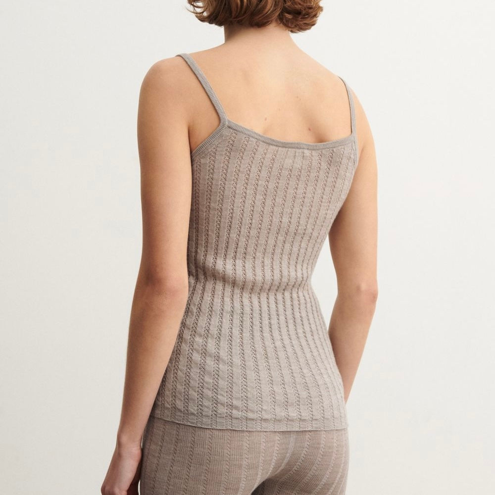 Camisole, Oat Melange - FUB