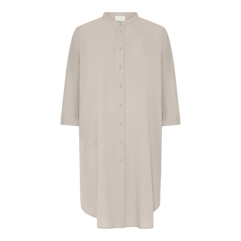Seoul Lang Hørskjorte, Pure Cashmere - Frau