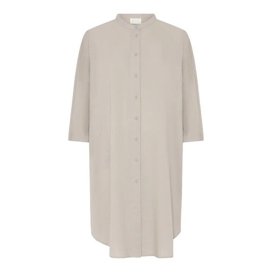 Seoul Lang Hørskjorte, Pure Cashmere - Frau