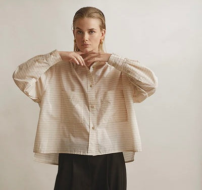 Froja Shirt, Voile Stripe - Fabulous Agenda