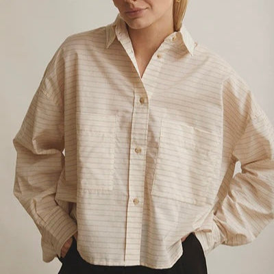 Froja Shirt, Voile Stripe - Fabulous Agenda