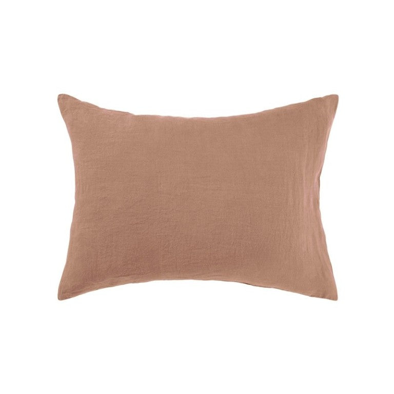 Hørpude, 60x40, Mocha - Linge Particulier