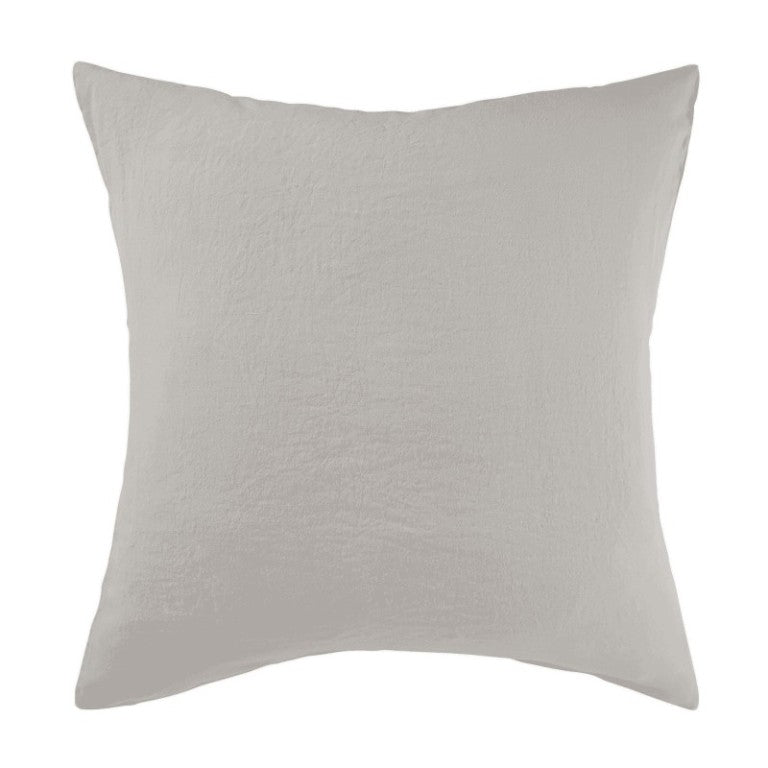 Hørpude, 65x65, Cloud Grey - Linge Particulier