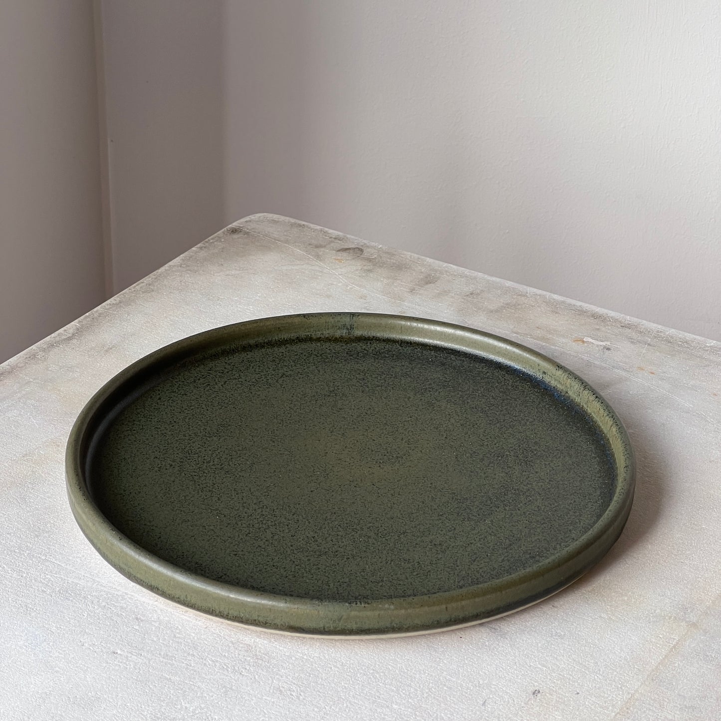 Oda Tallerken Stor, Grøn - Julie Damhus