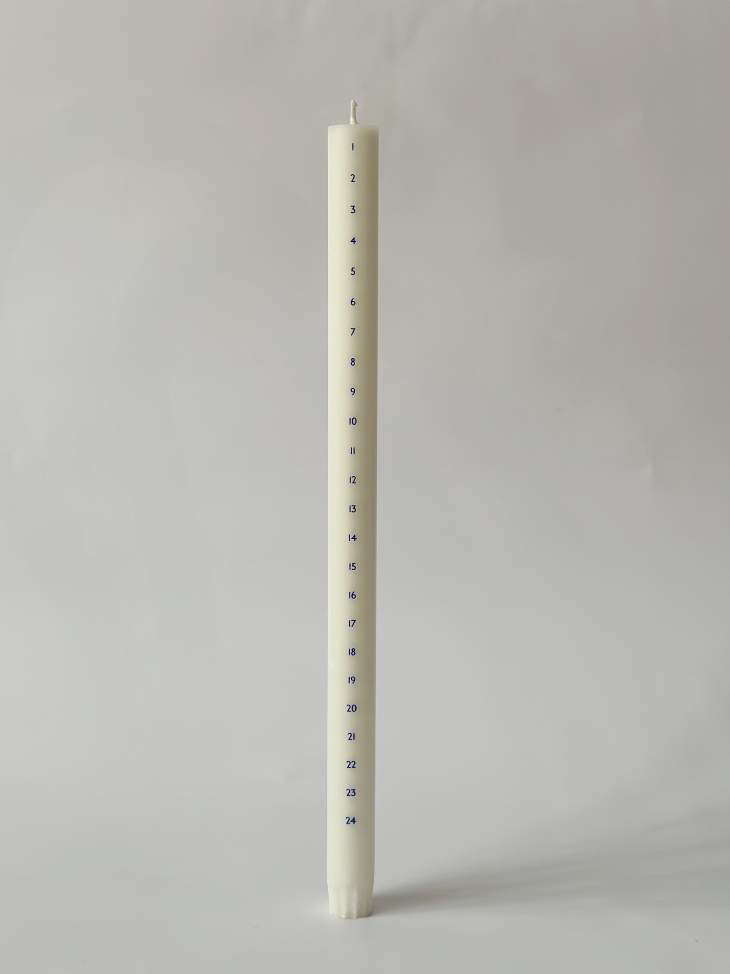 Kalenderlys, Blå Tal Ø2,2 - Åbenlys