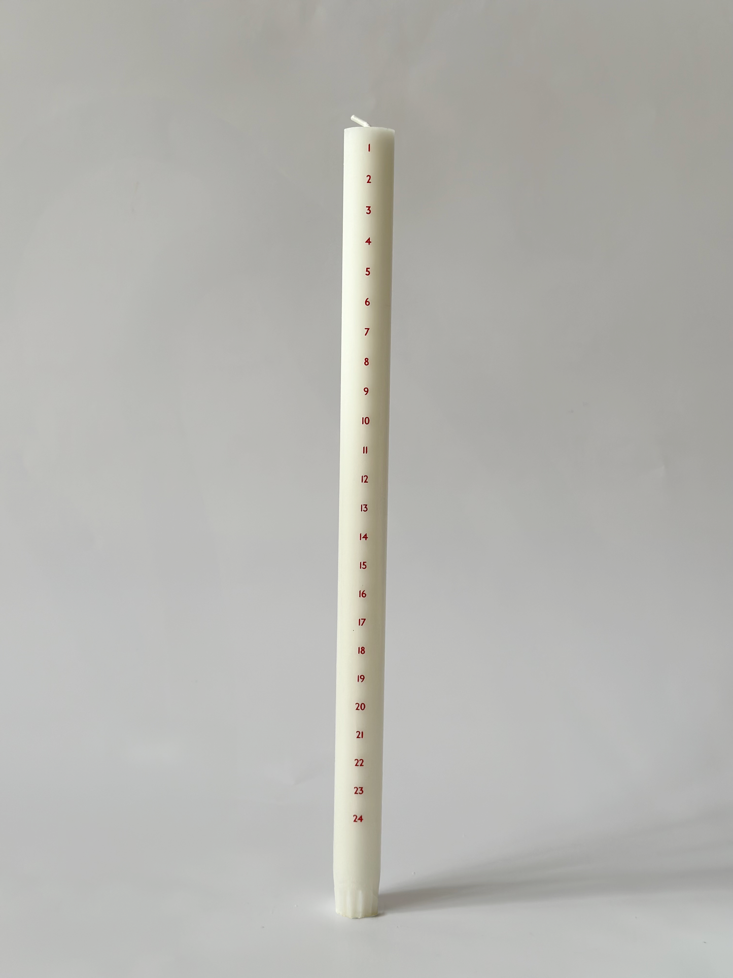 Kalenderlys, Røde Tal Ø2,2 - Åbenlys