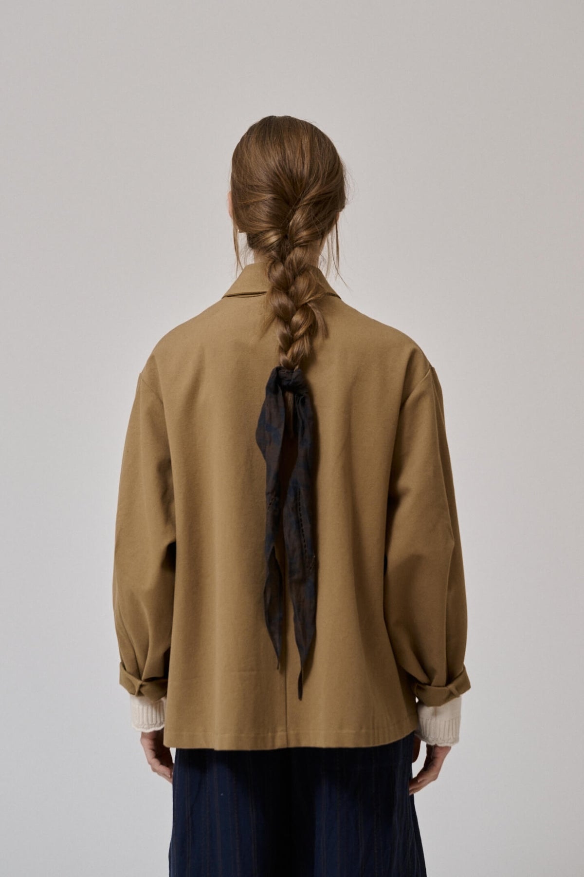 BAY SHORT JACKET - ERMINE