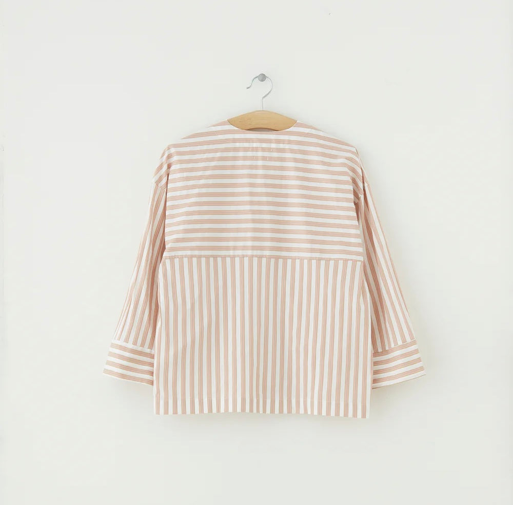 Edia Shirt, Pastel Stripe - Fabulous Agenda