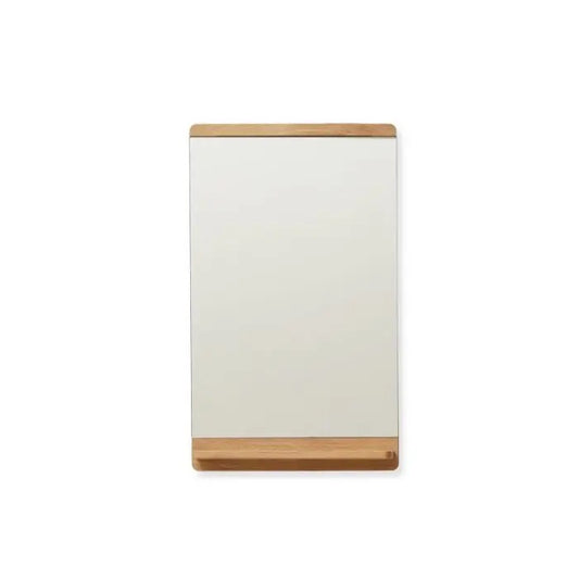 Rim Wall Mirror, Oak - Form & Refine