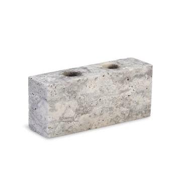 Epode, Silver Travertin, Lysestage to lys - Wabi Sabi Nordic