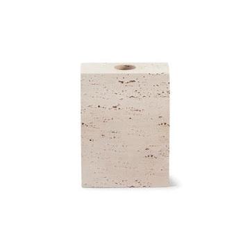 Epode, Travertin, Lysestage ét lys - Wabi Sabi Nordic