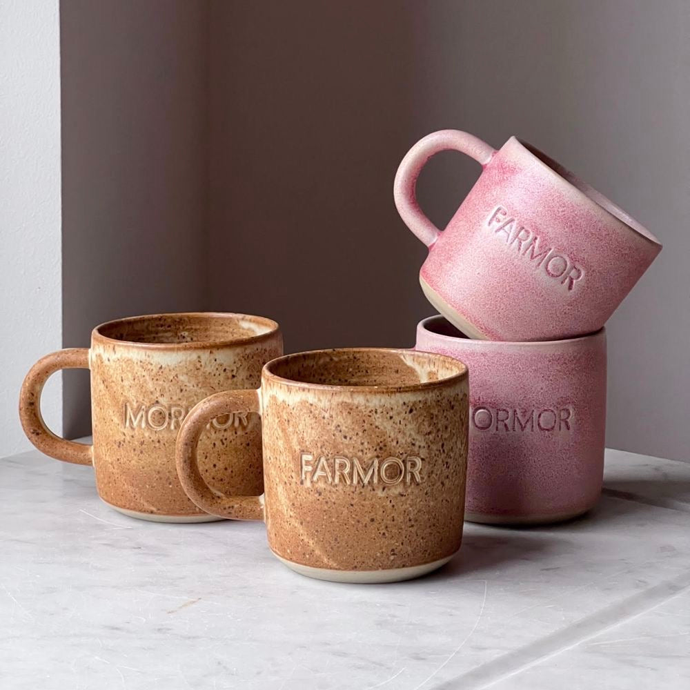 Oda Farmor kop, Lyserød - Julie Damhus