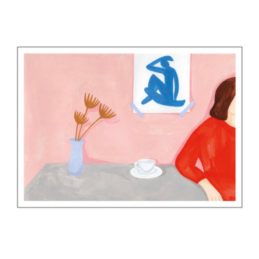 Waiting A3 - Iga Illustration
