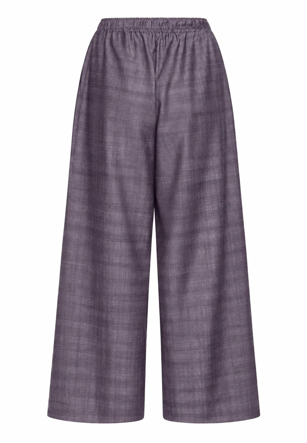 Luna pant - wool check