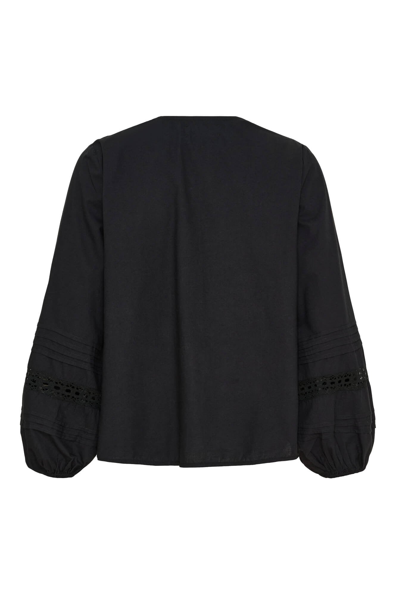 Lily LS SHIRT, BLACK - ANNE MI
