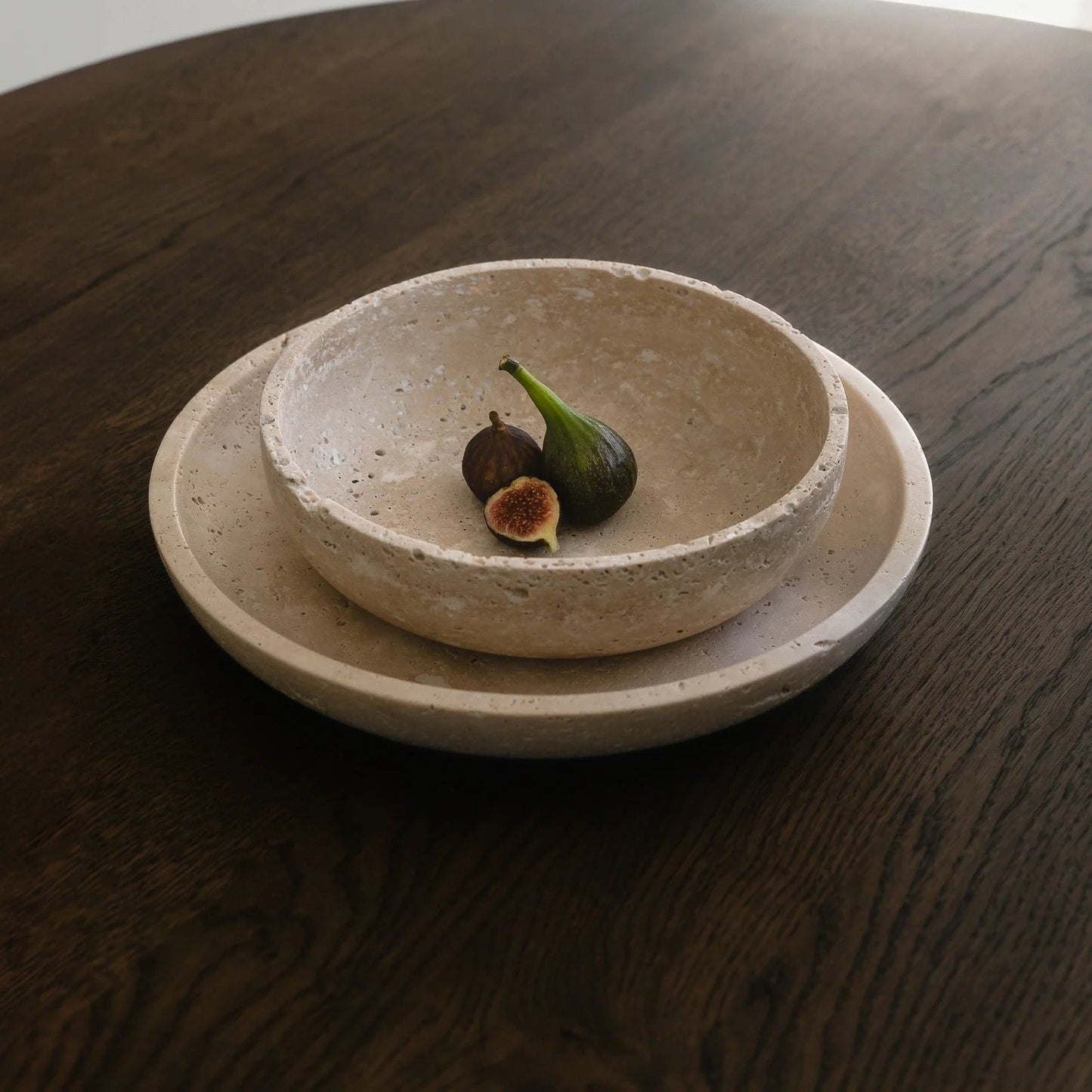 Hyben skål, Travertin, Medium - Wabi Sabi Nordic