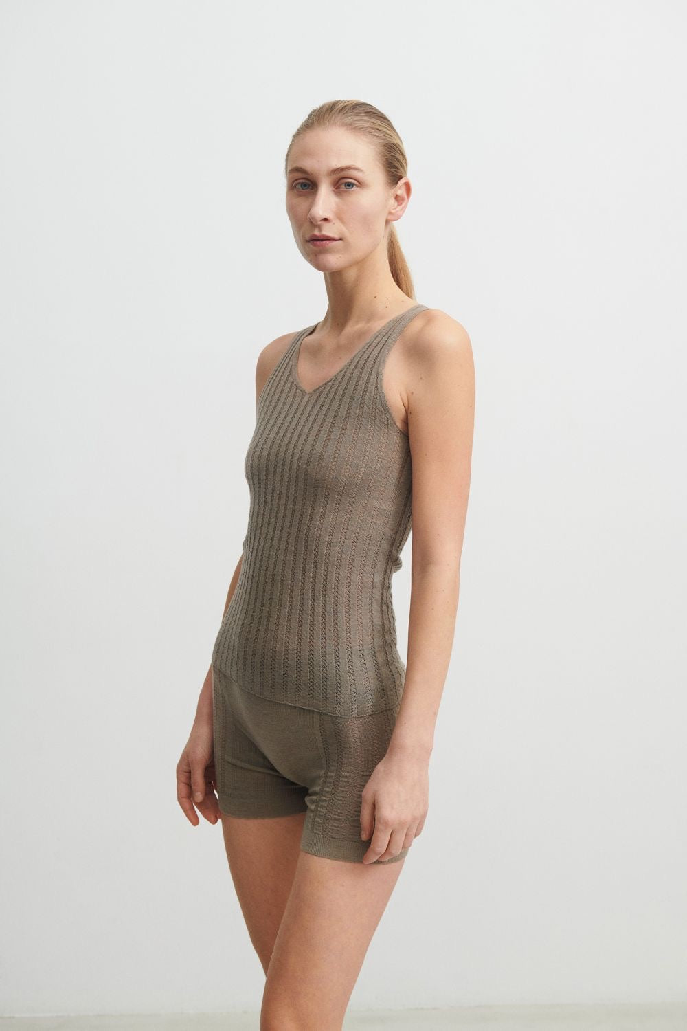 Camisole, Hazel melange - FUB