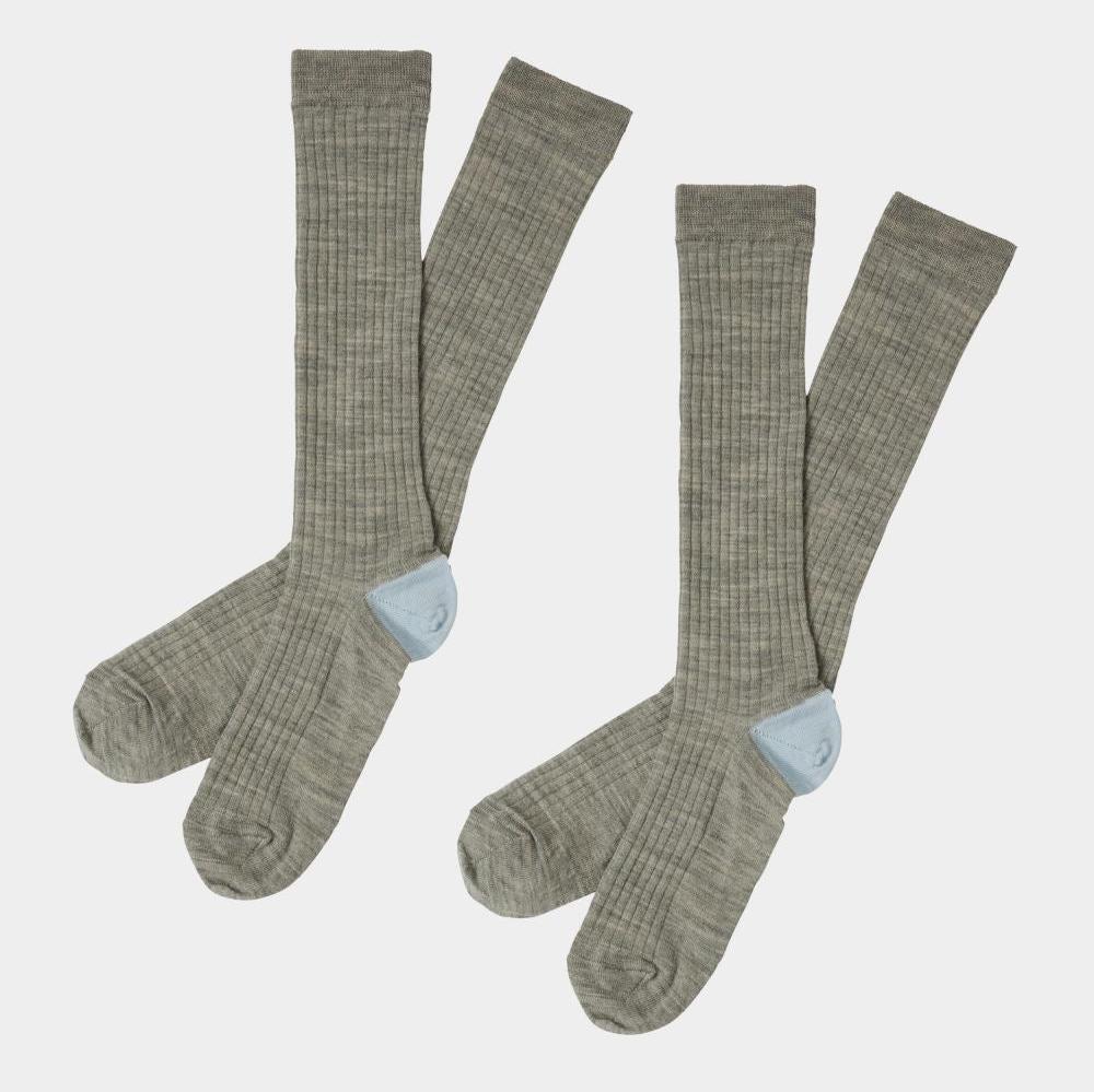 Knee Stockings, Hazel melange - FUB