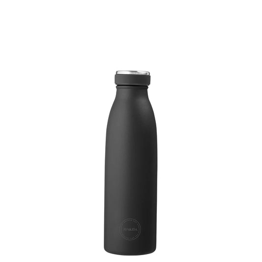 Drikkeflaske, Black, 500 ml - AYA&IDA