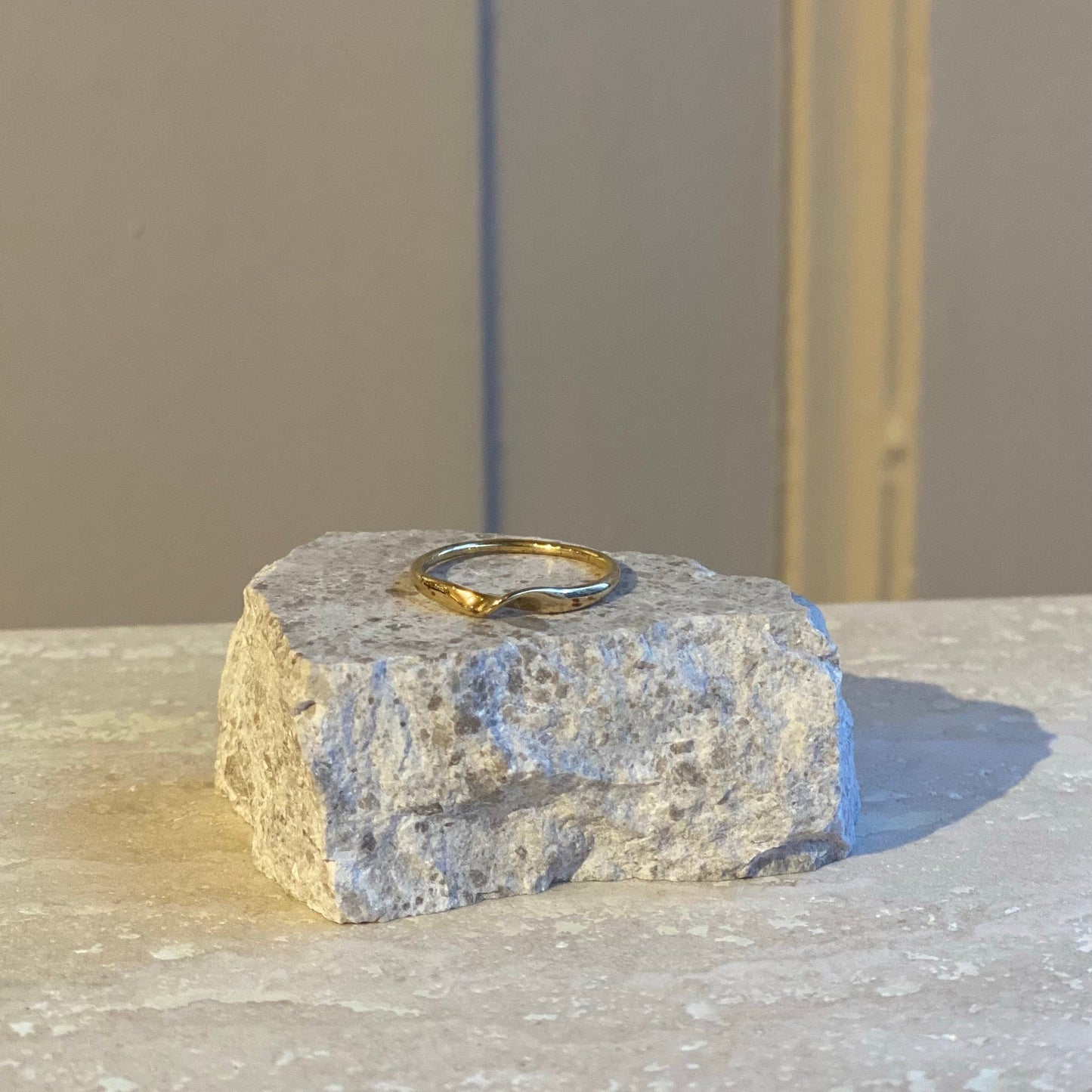 Wave Ring I, Gold - Trine Tuxen