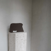 CELIA MINI TOILETRY BAG - BRUN CHECK