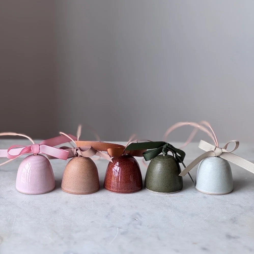 Juleklokke I Keramik, Brændt - Julie Damhus