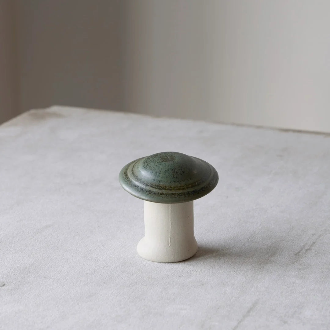 Svamp I Keramik, Grøn - Julie Damhus