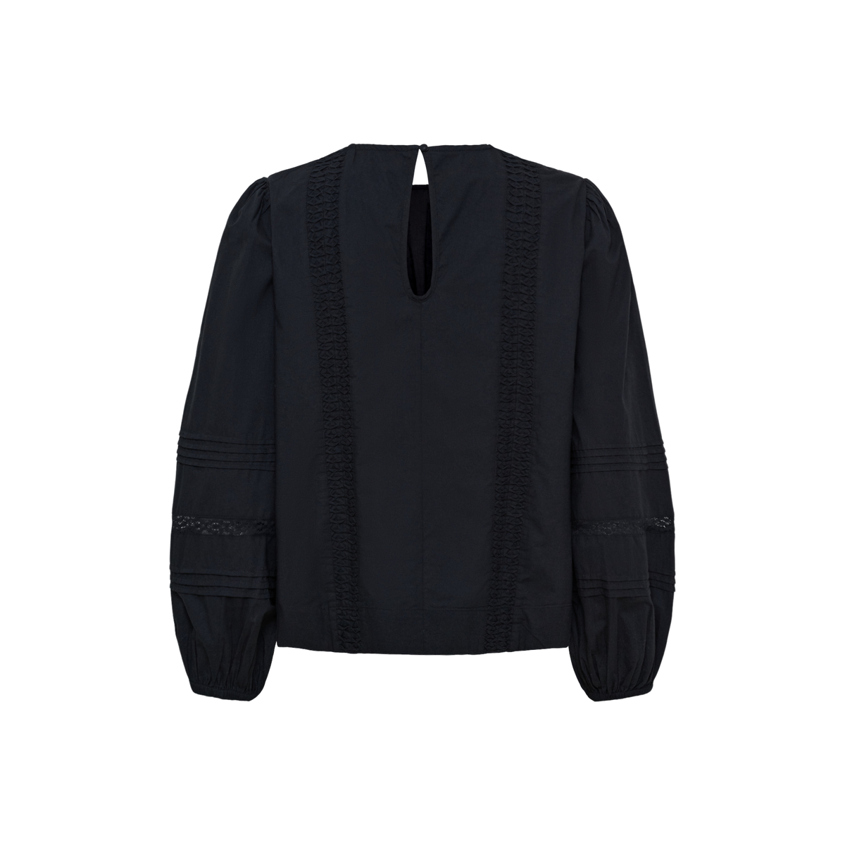 CLOVER LS BLOUSE - BLACK