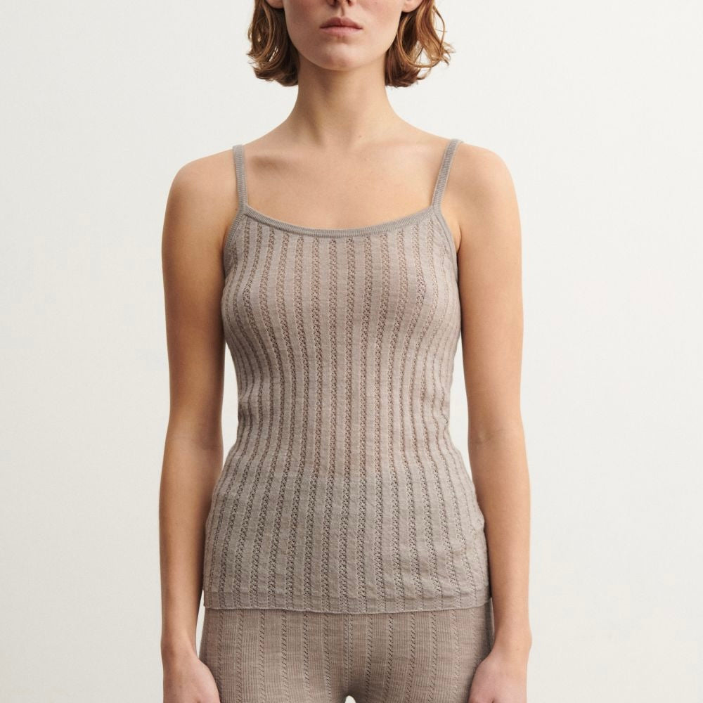 Camisole, Oat Melange - FUB