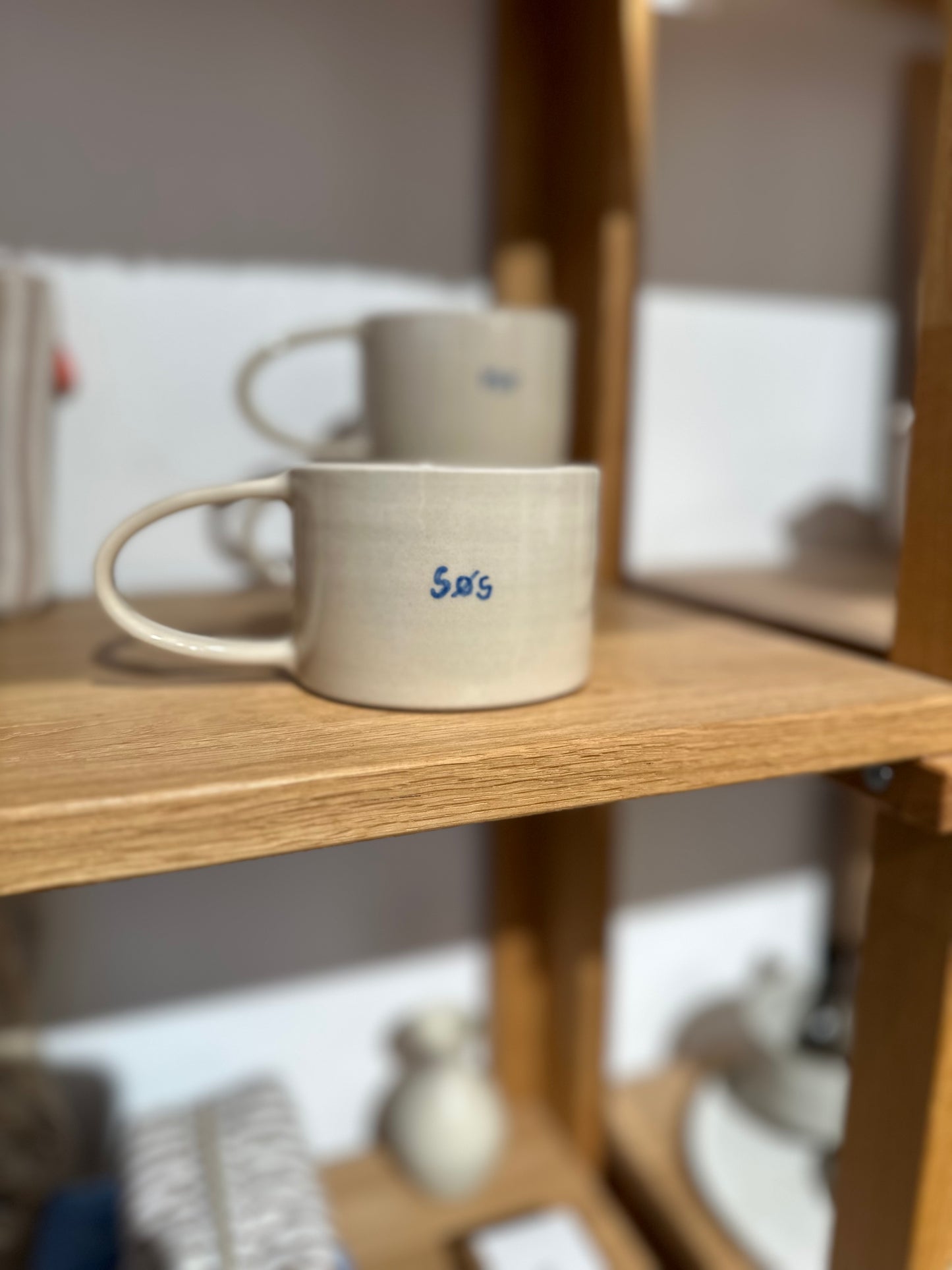 SØS Kop med hank - Handmade by Marle