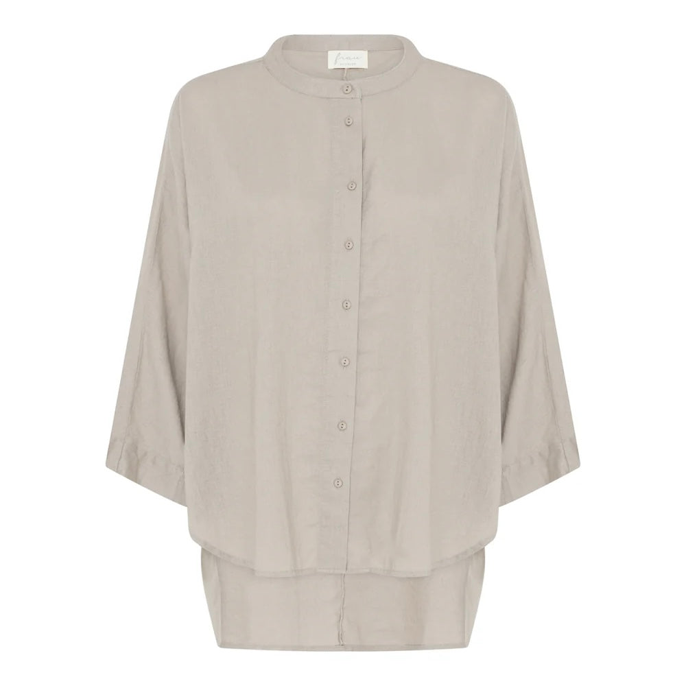 Seoul Short Shirt (hør), Pure Cashmere - FRAU