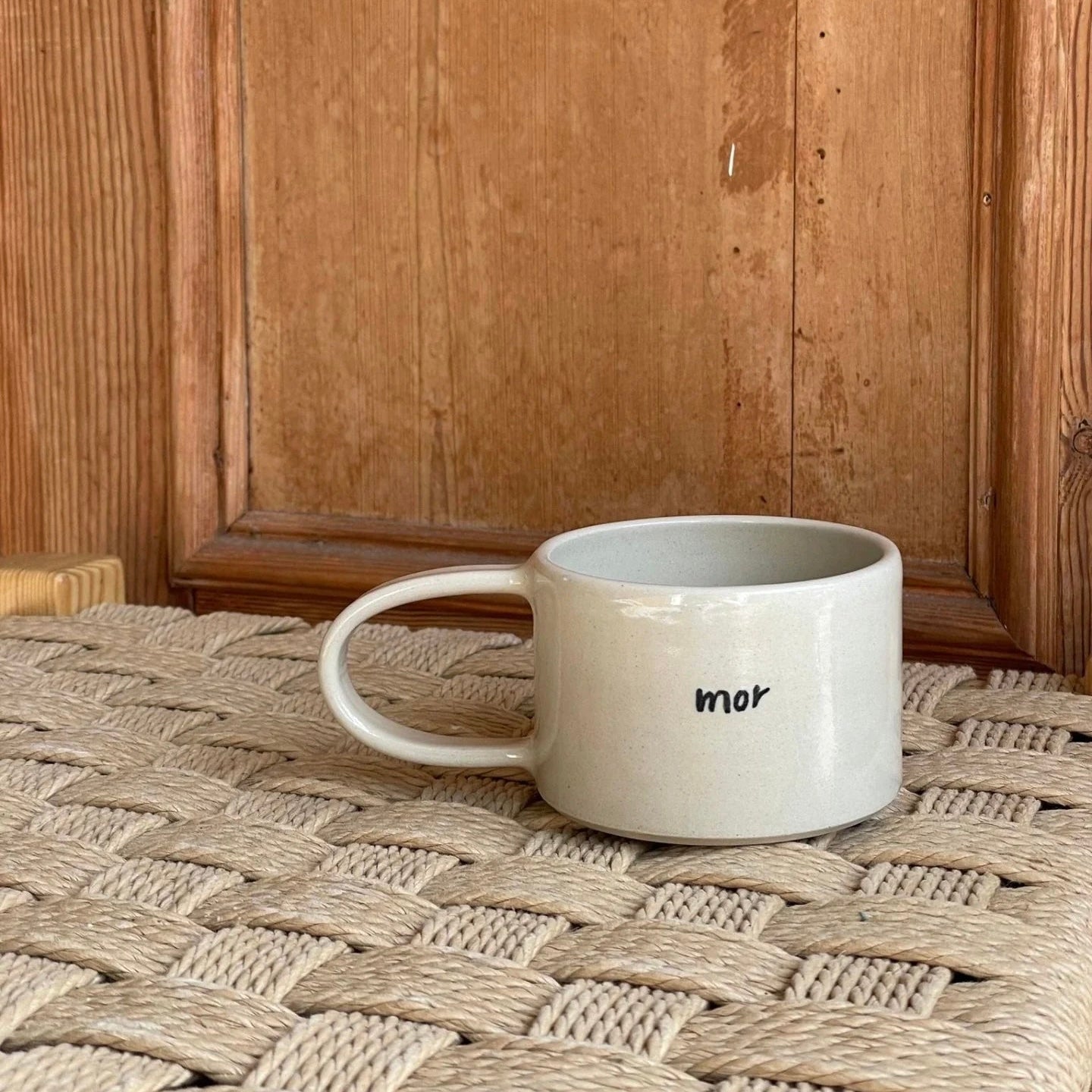 MOR Kop med hank - Handmade by Merle