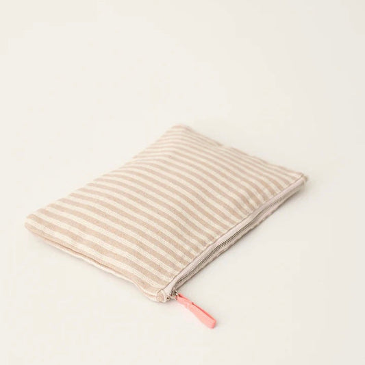 Pouch Small, Structure Beige - Stilleben