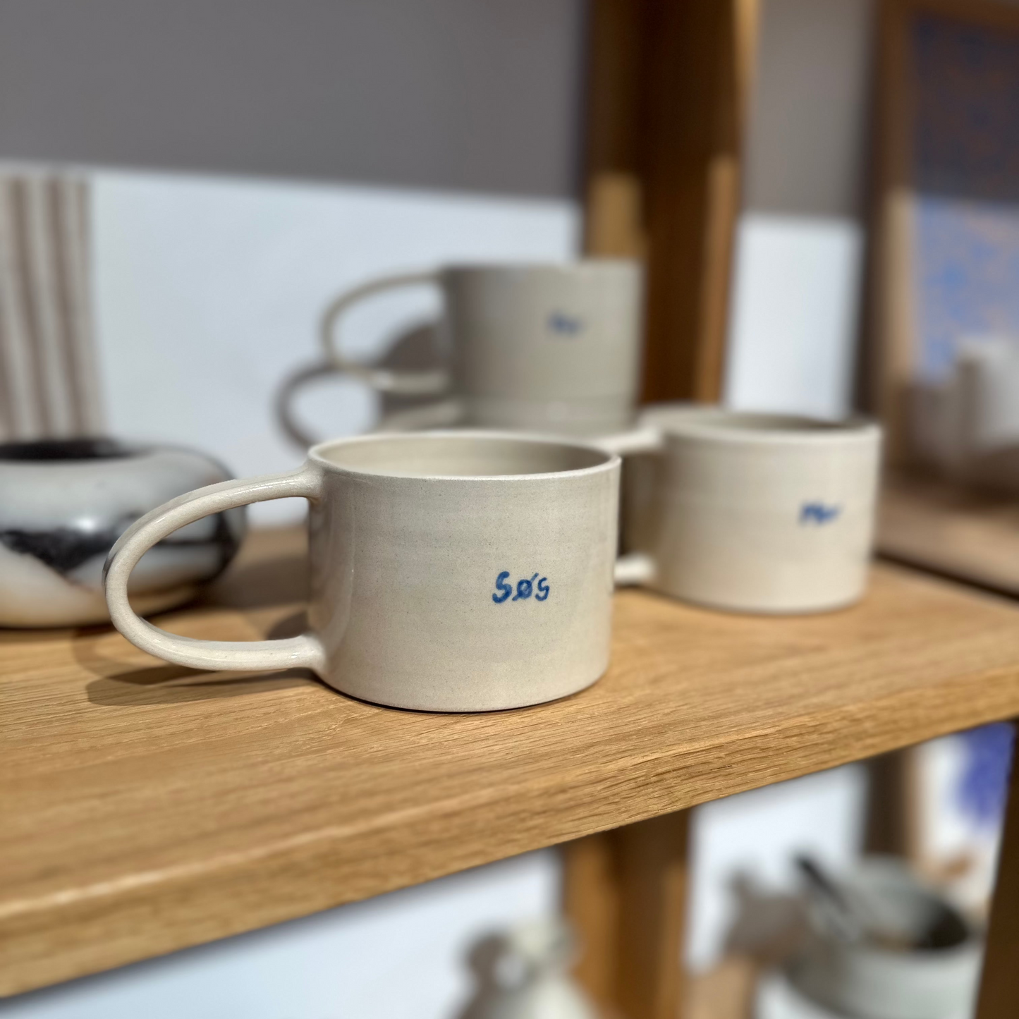 SØS Kop med hank - Handmade by Marle