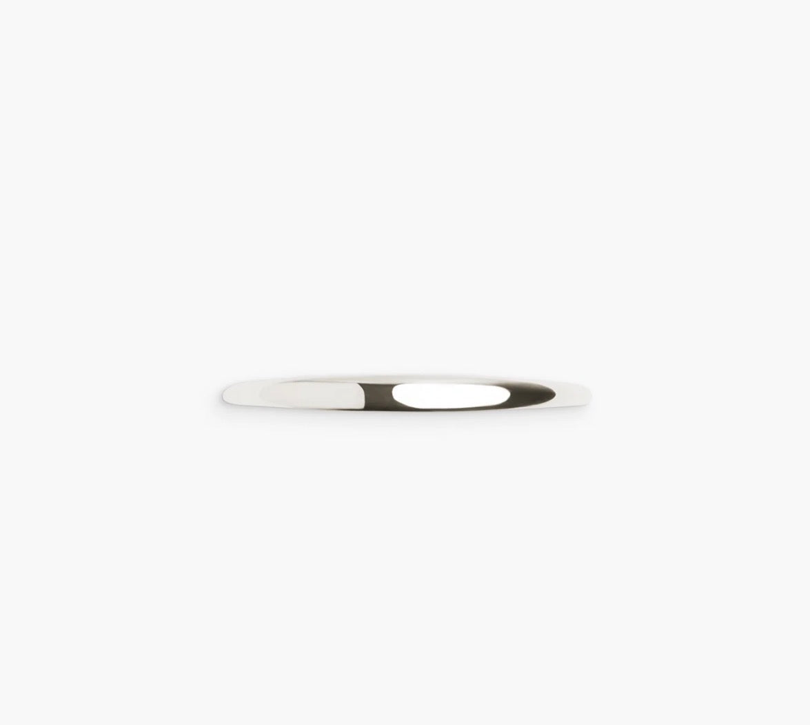 Dagny Bangle Color, Silver - Ragbag