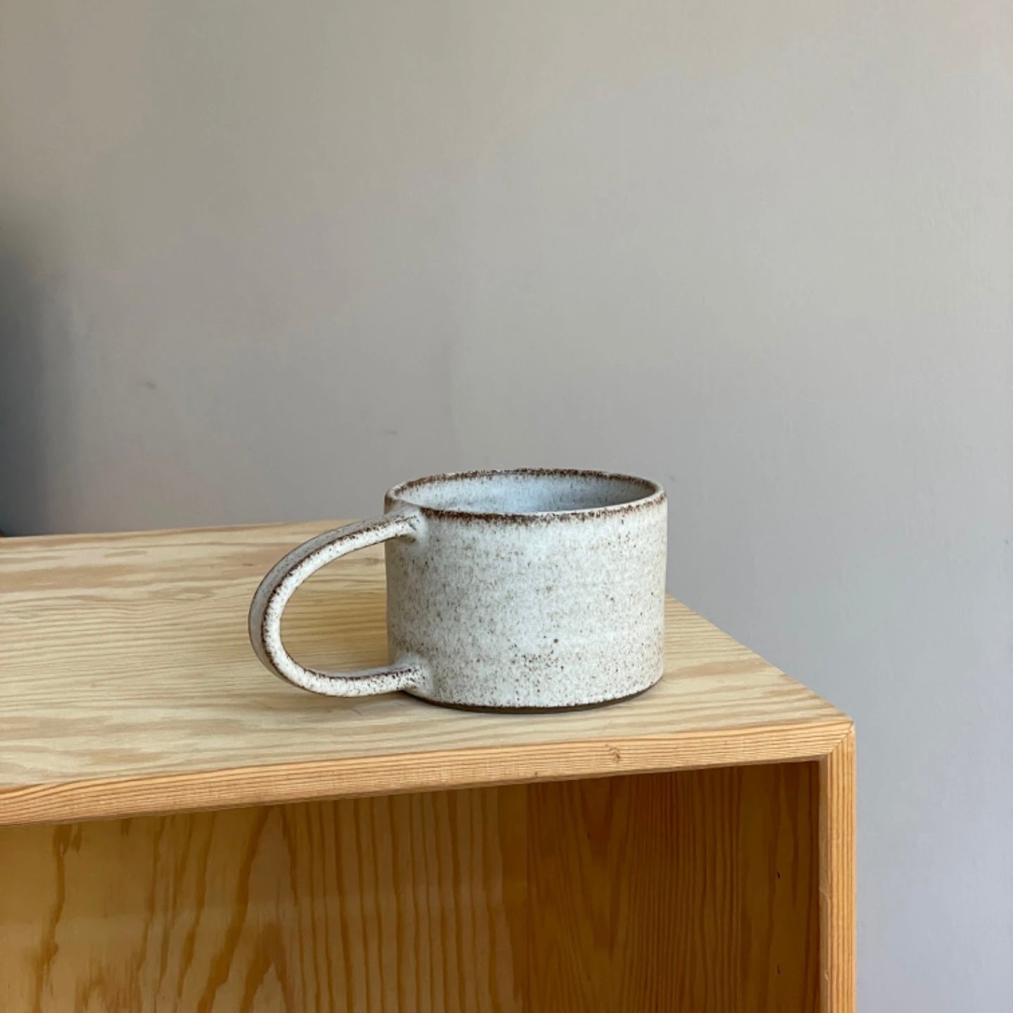 “Grey moon” kop - handmade by Marle