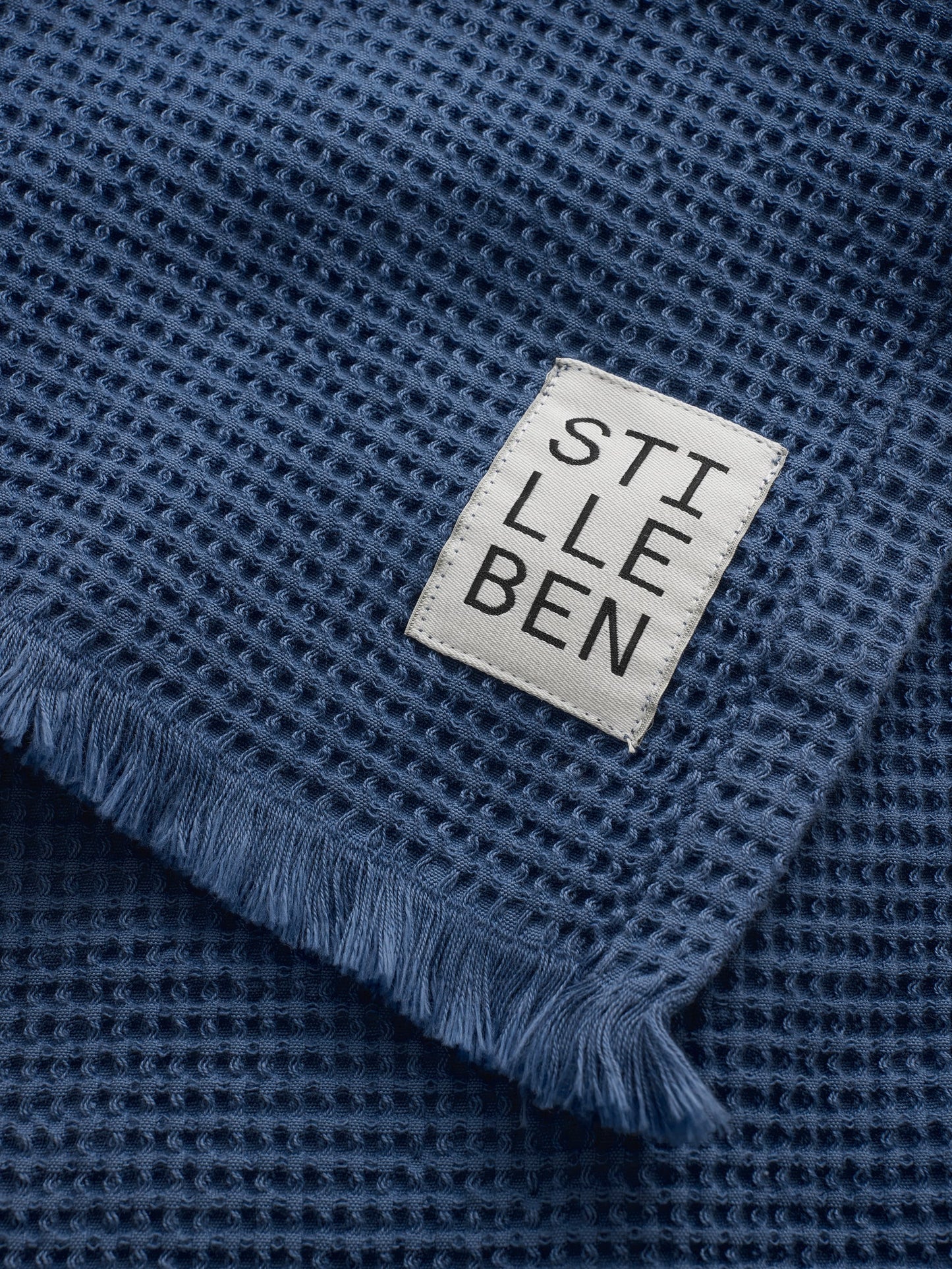 Guest Towel Waffle - 30 x 50 cm - Indigo Blue - Stilleben