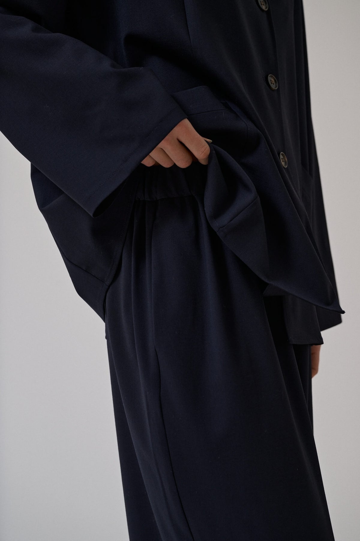 HAZY STRAIGHT PANT - DARK NAVY