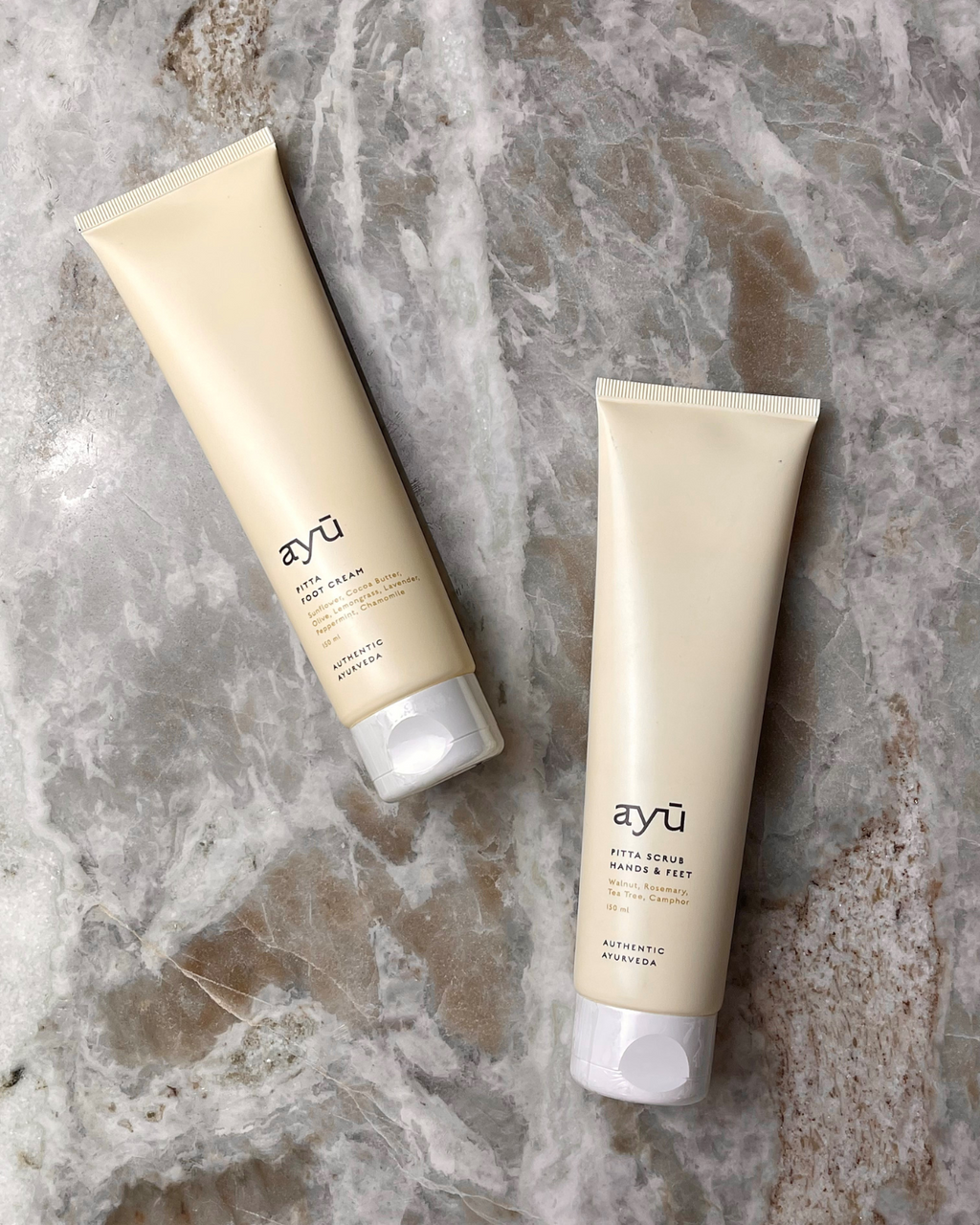Pitta scrub, hænder og fødder, 150 ml - Ayu