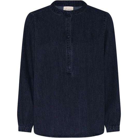 Madrid Skjorte,  Dark Blue Denim - Frau
